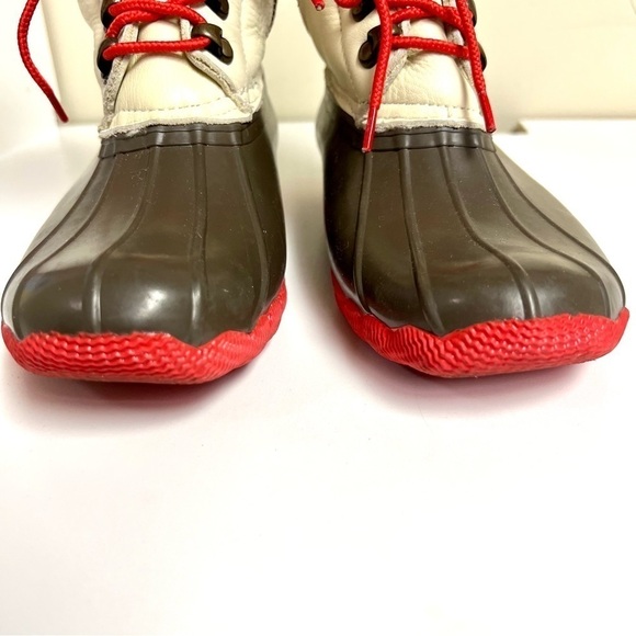J. Crew Sperry Wool Shearwater Duck snow Boots women’s size 6 - Picture 6 of 12
